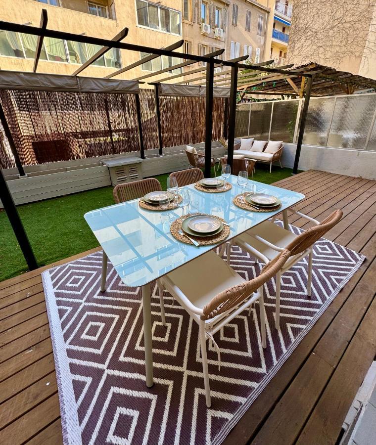 Cocon 2 Pieces Avec Grande Terrasse A Vauban Apartment Marseille Exterior photo